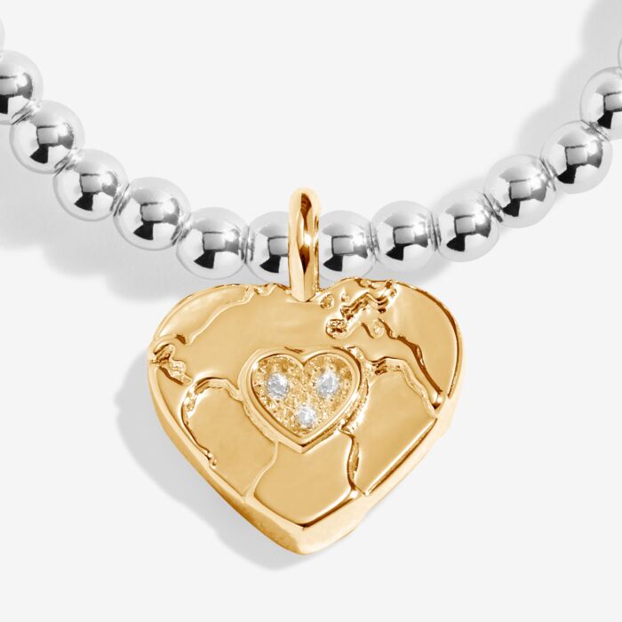 A Little 'Your Friendship Means The World To Me' Bracelet