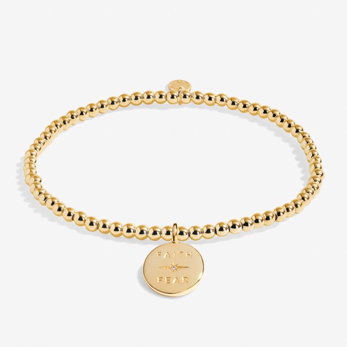 A Little 'Faith Over Fear' Bracelet