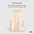 Case-Mate Ecru Raffia Tote Bag