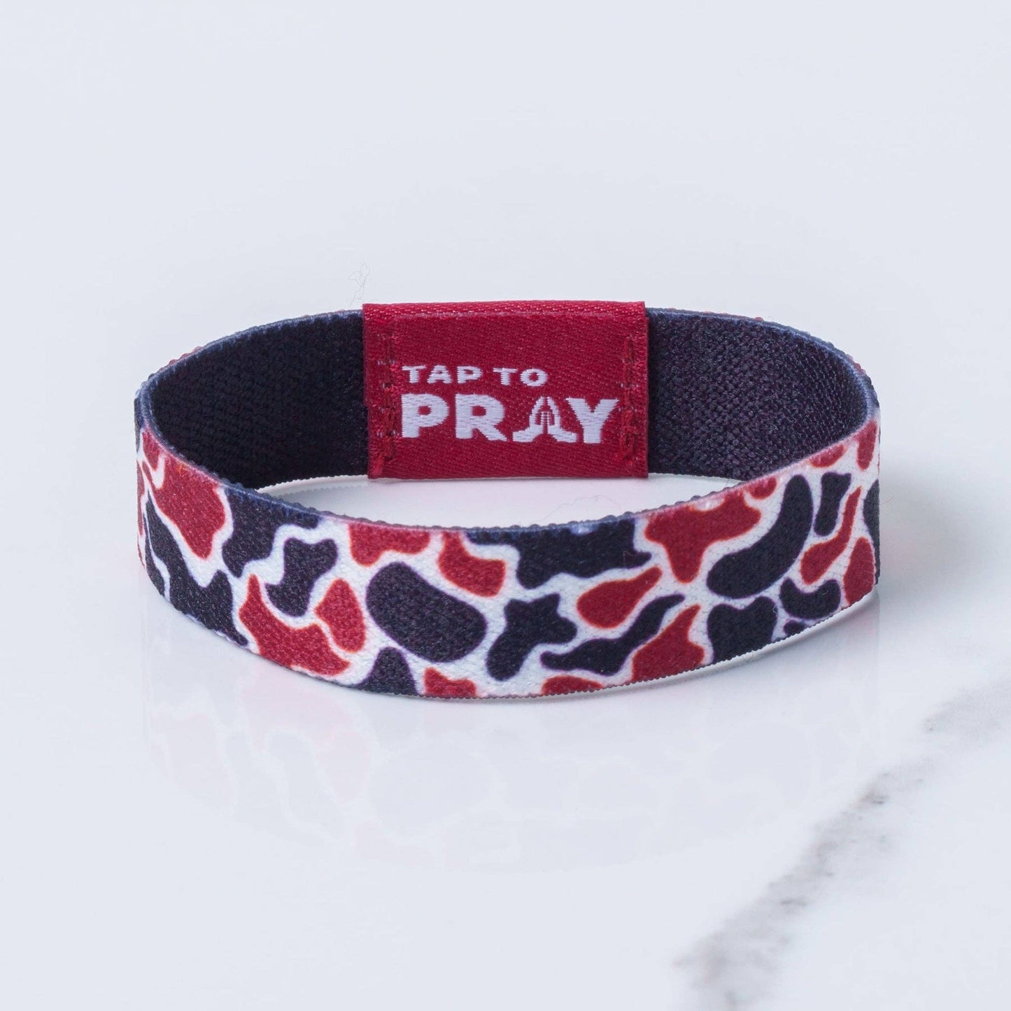 Tap 2 Pray Maroon & Black
