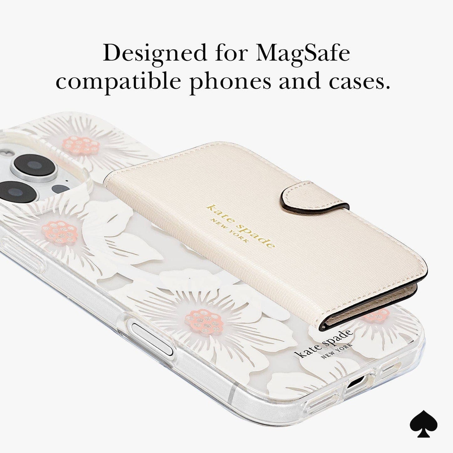 Kate spade MagSafe Wallet Cream