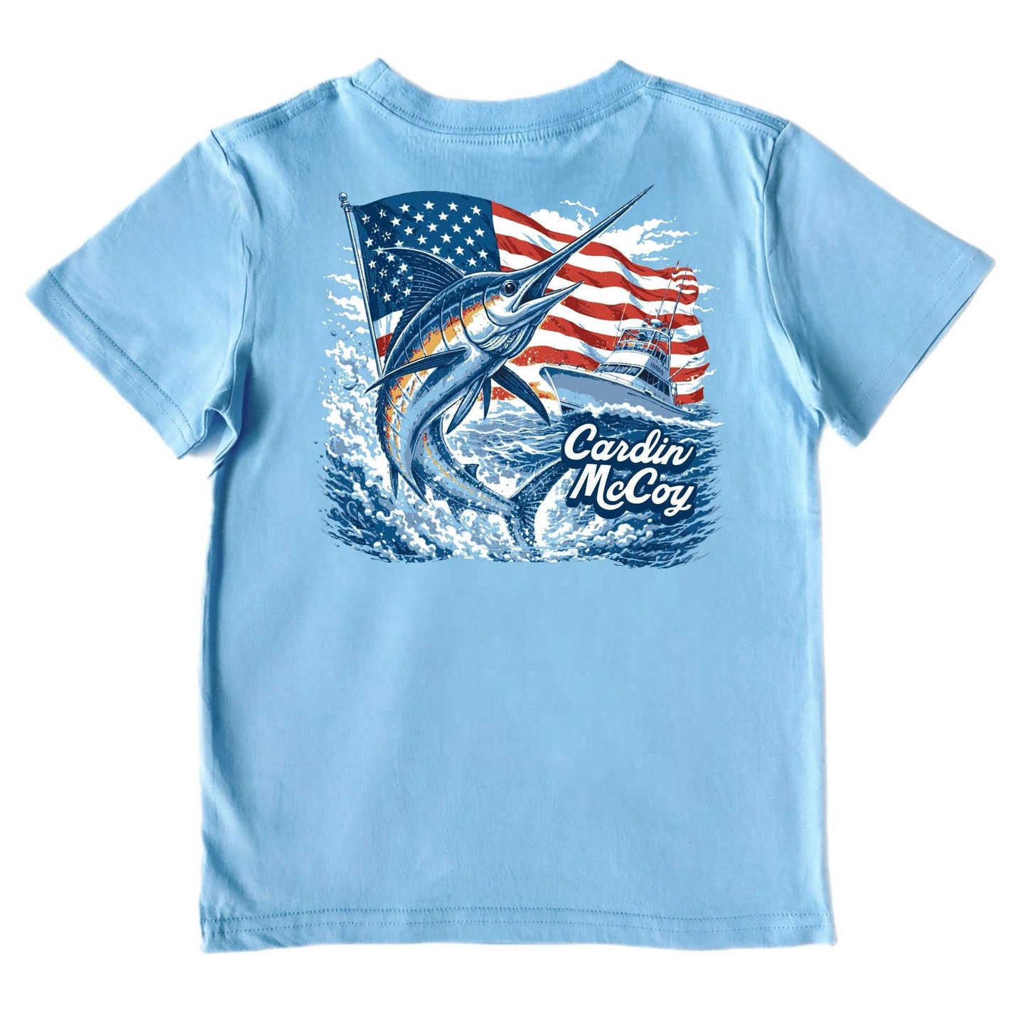Kids' American Marlin Short-Sleeve Tee