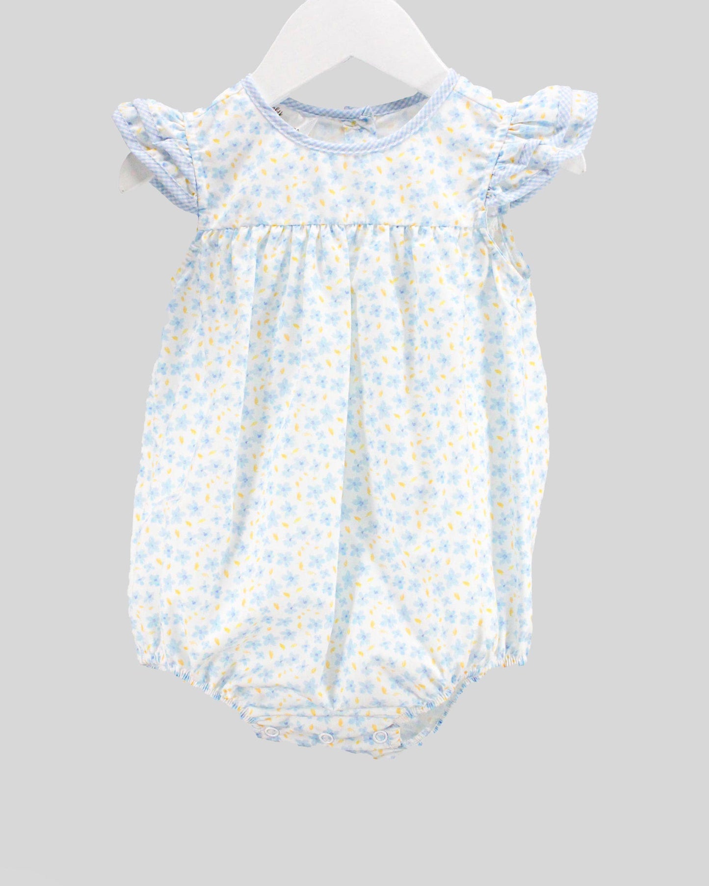 Blue Floral Bonnie Bubble