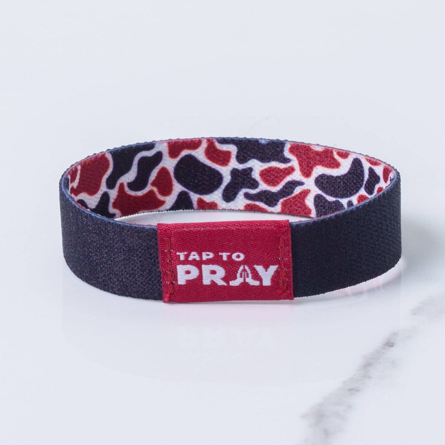 Tap 2 Pray Maroon & Black