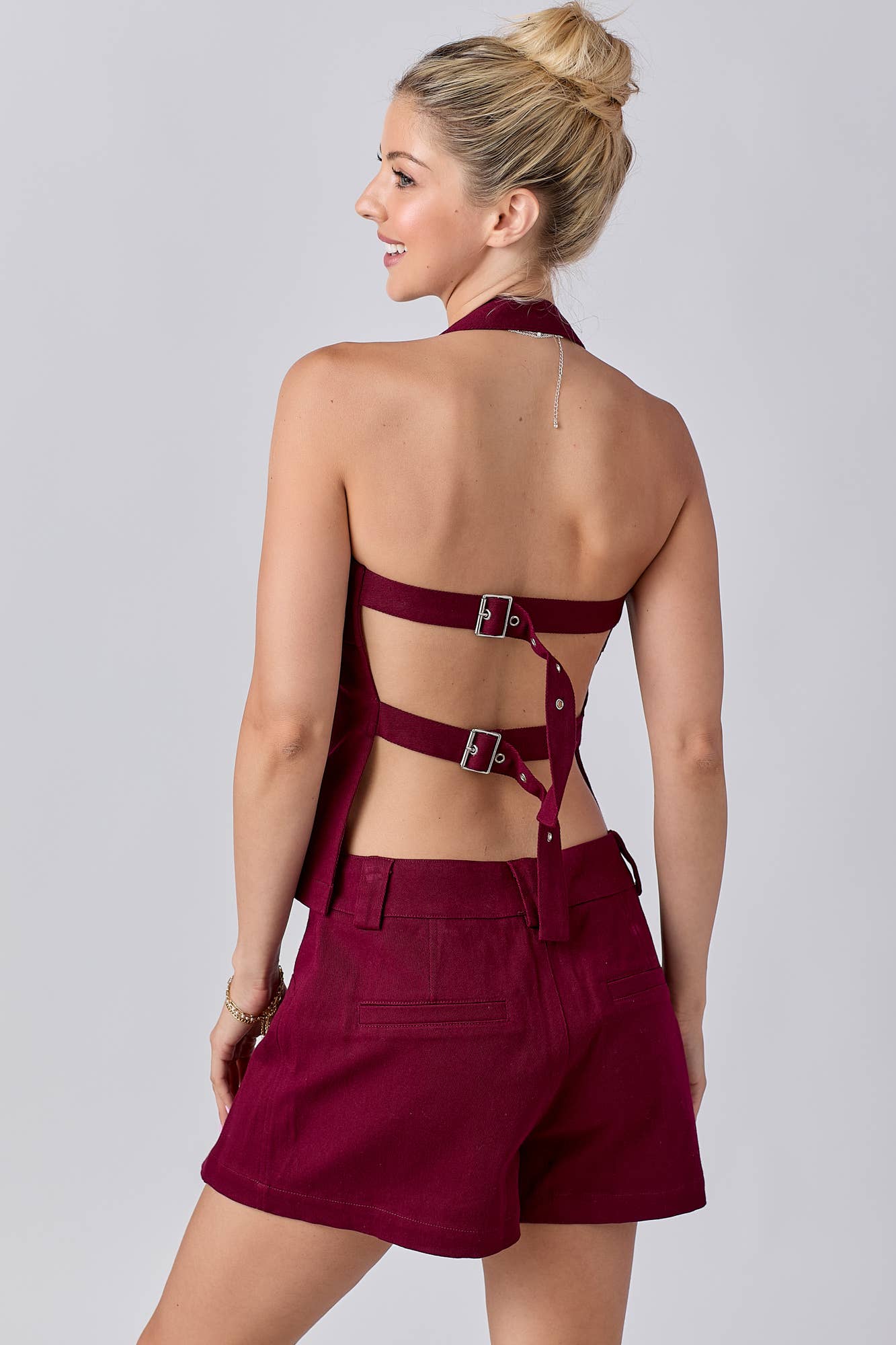 Gameday Two-Piece Square Neck Tank Top and Short