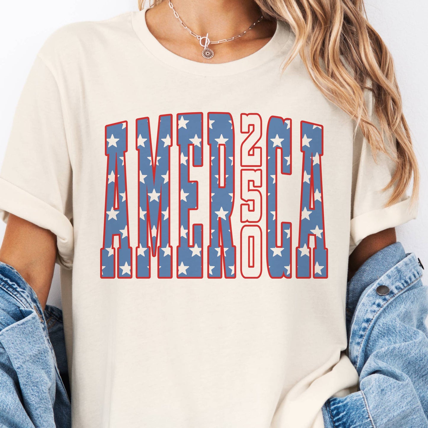 USA America 250 Years 4th of July Flag Patriotic Graphic Tee