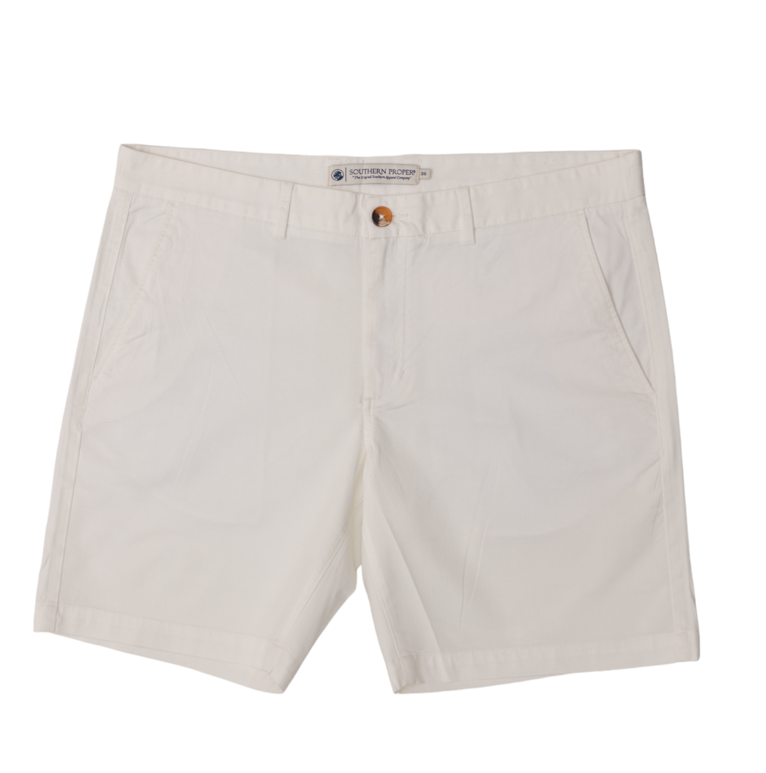Bluff Short: White