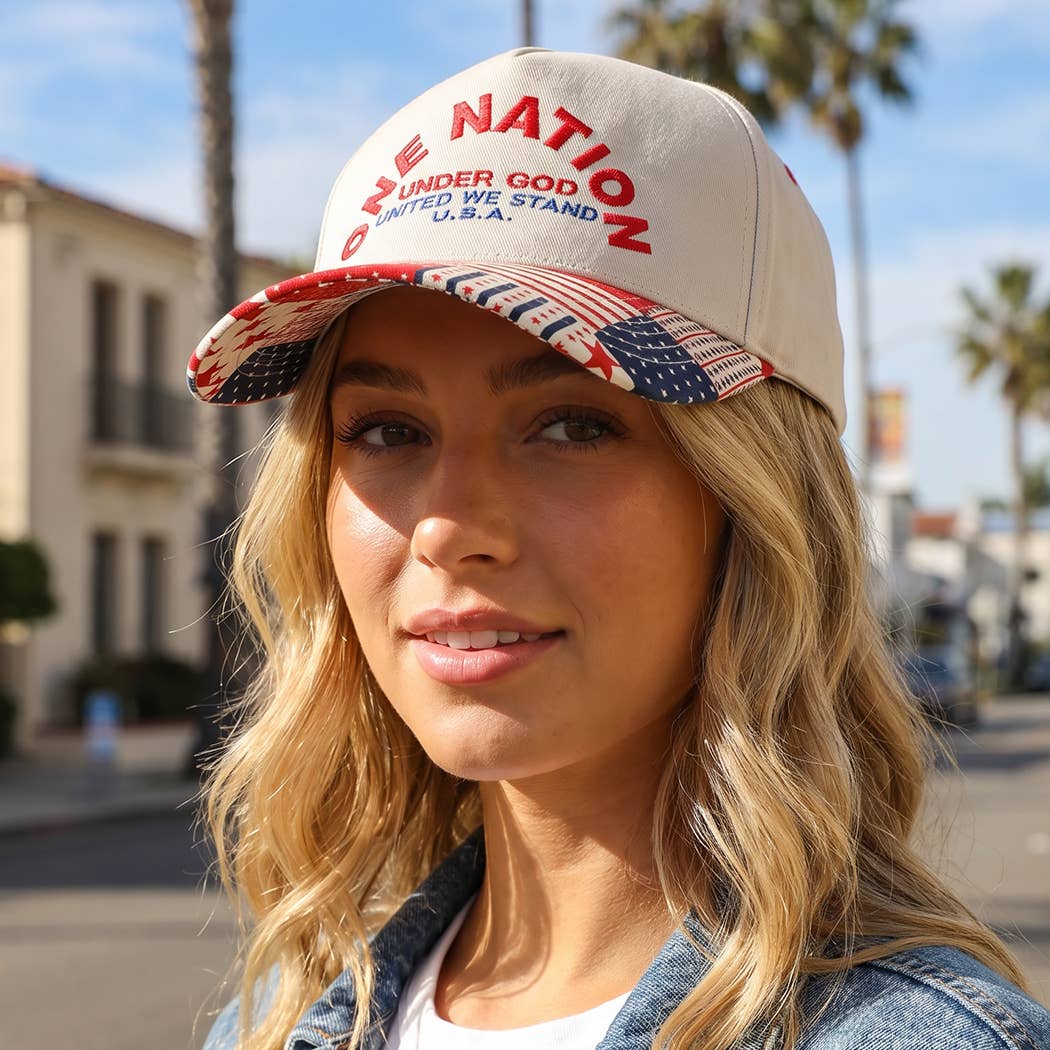 ONE NATION UNDER GOD Trucker Hat