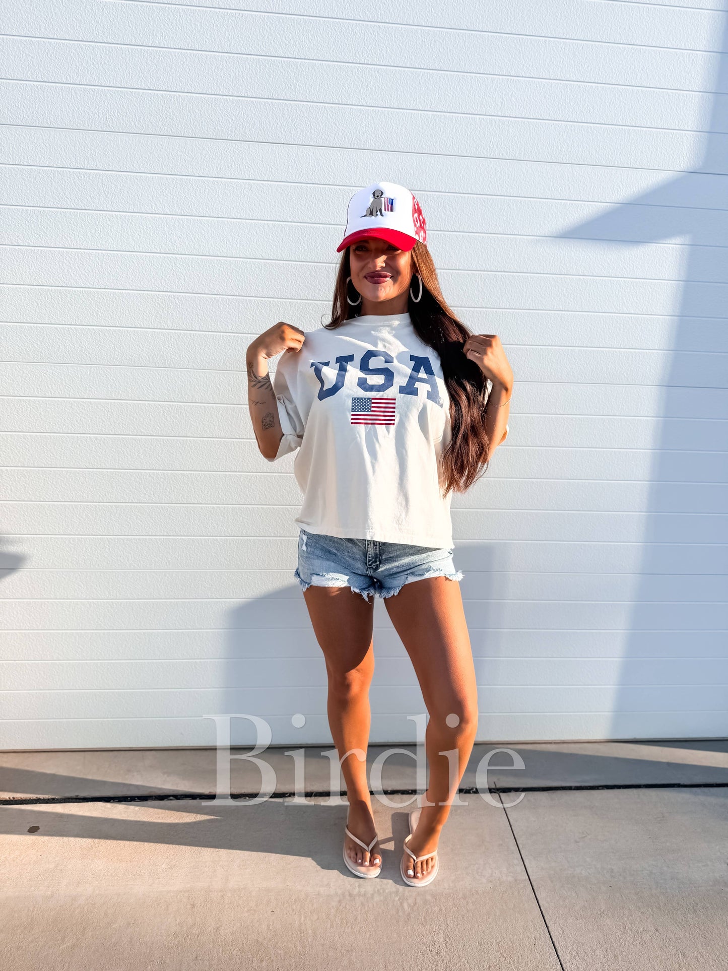 BOXY USA Graphic Tee