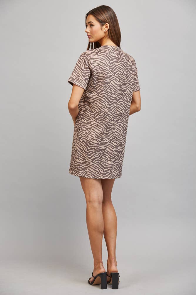 ANIMAL PRINT DRESS