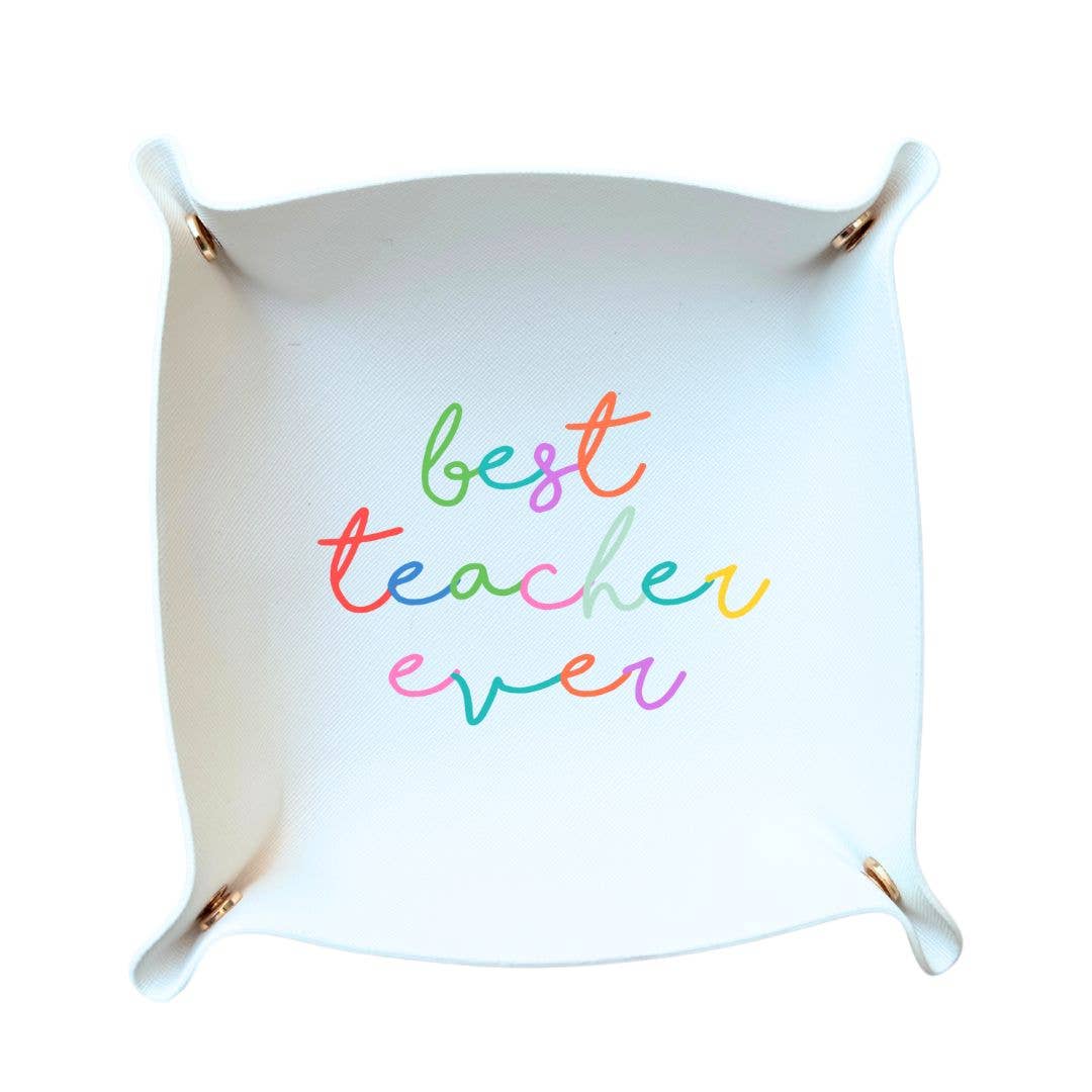 Best Teacher Ever Gift Tray