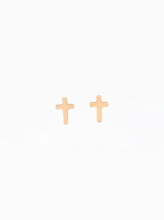 MM - Girl Cross Earrings