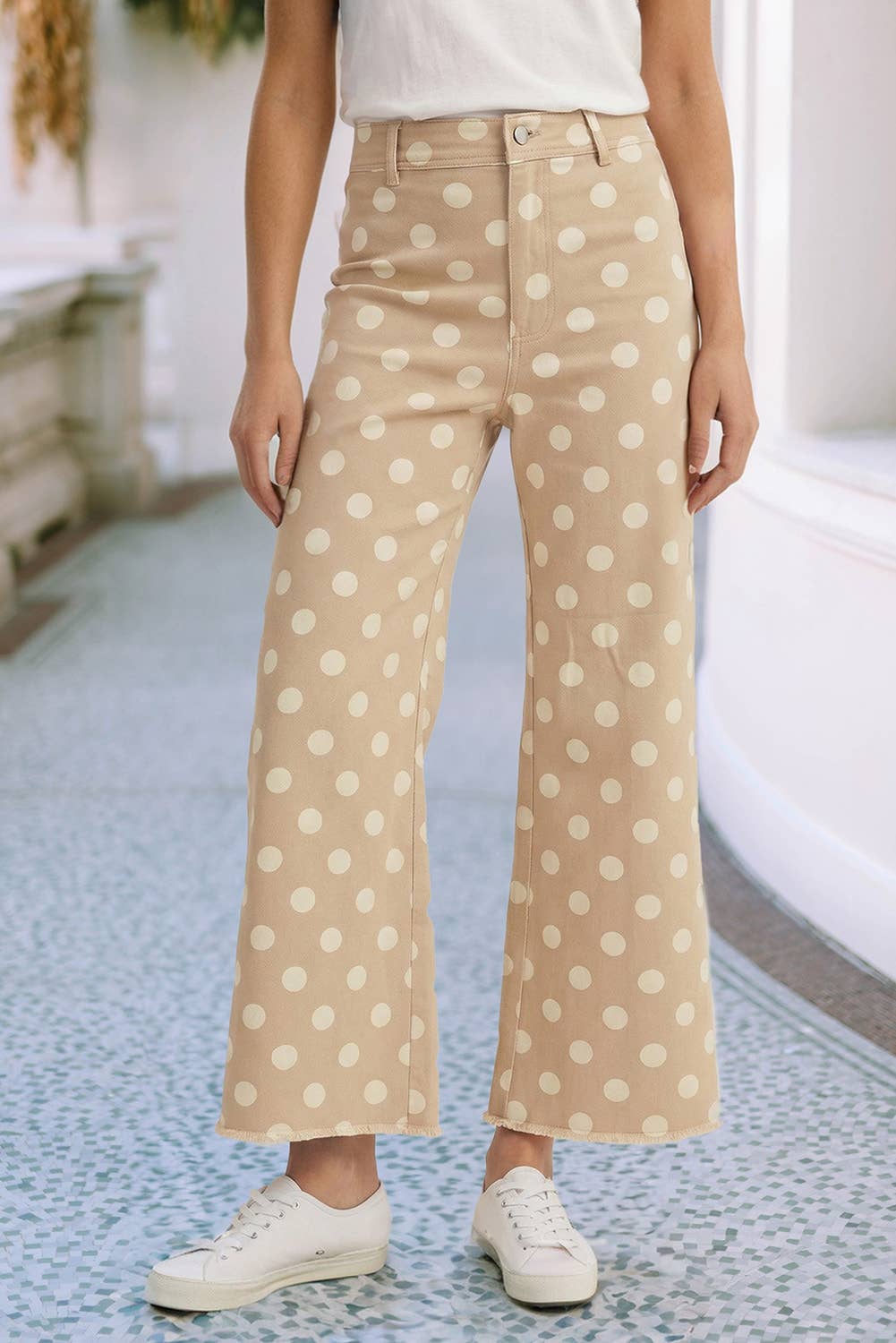 Spring Wide Leg High Waist Jeans