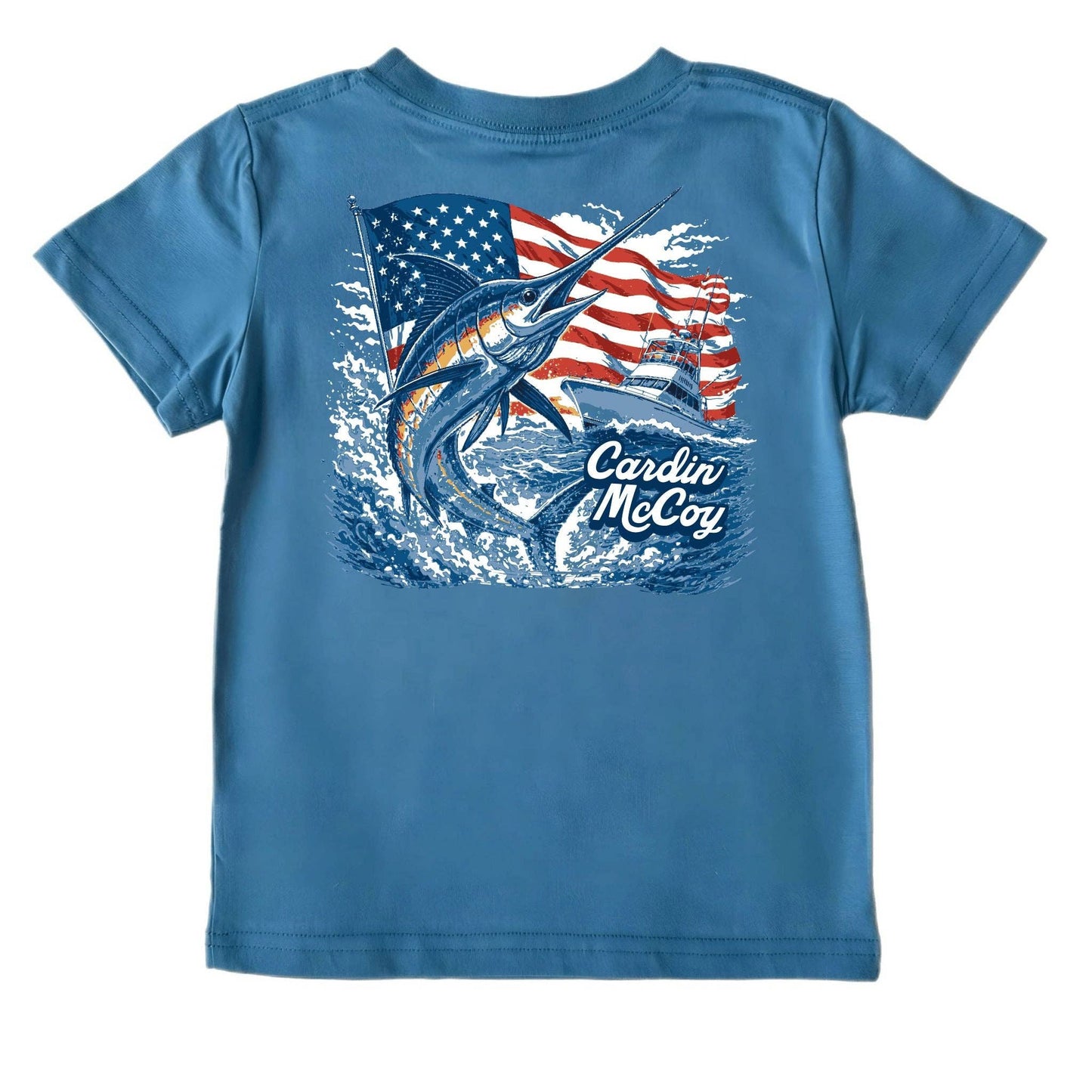 Kids' American Marlin Short-Sleeve Tee