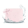 Case-Mate Ballet Pink Bow Crinkle Makeup Bag