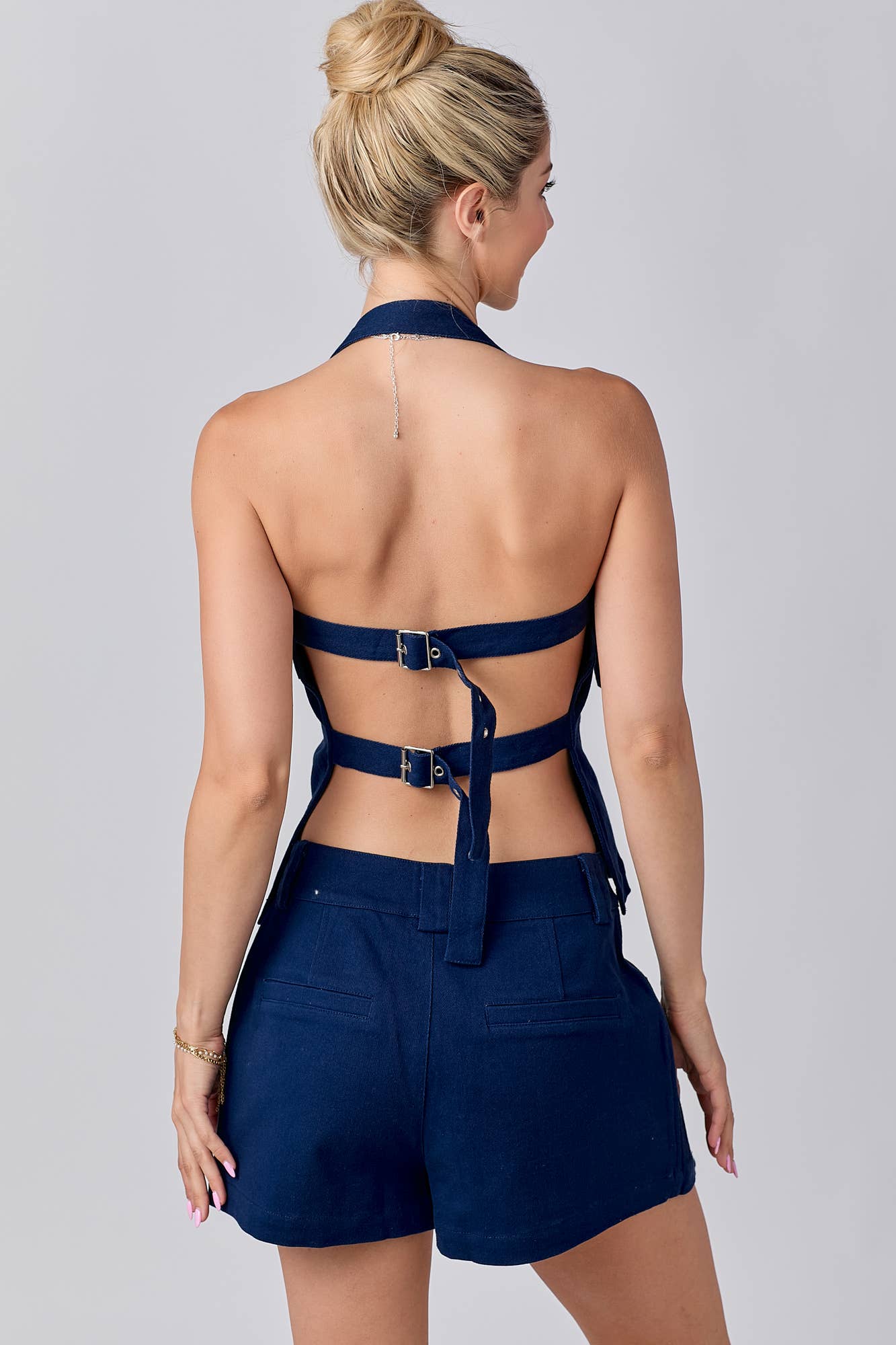 Gameday Two-Piece Square Neck Tank Top and Short