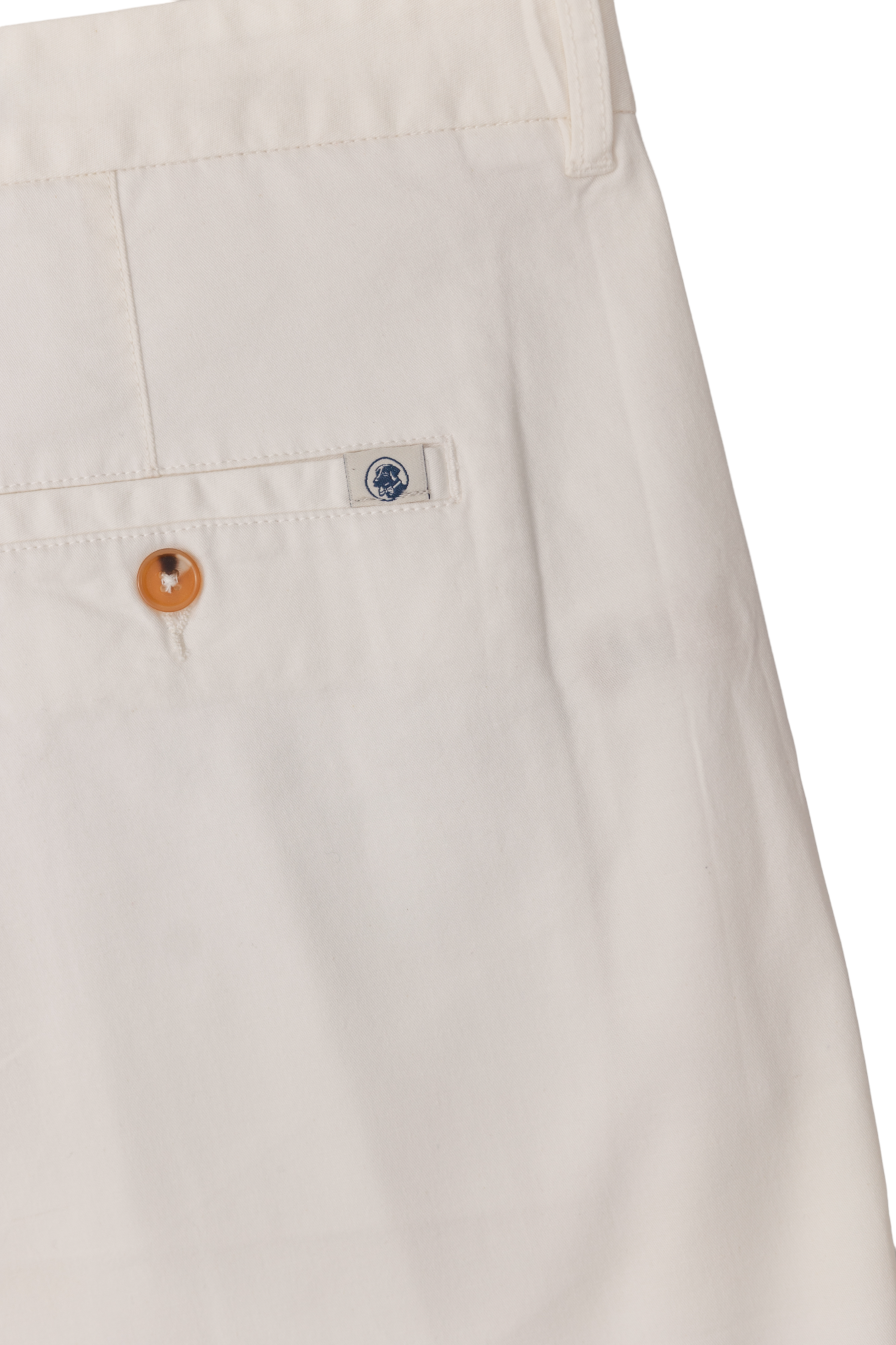 Bluff Short: White
