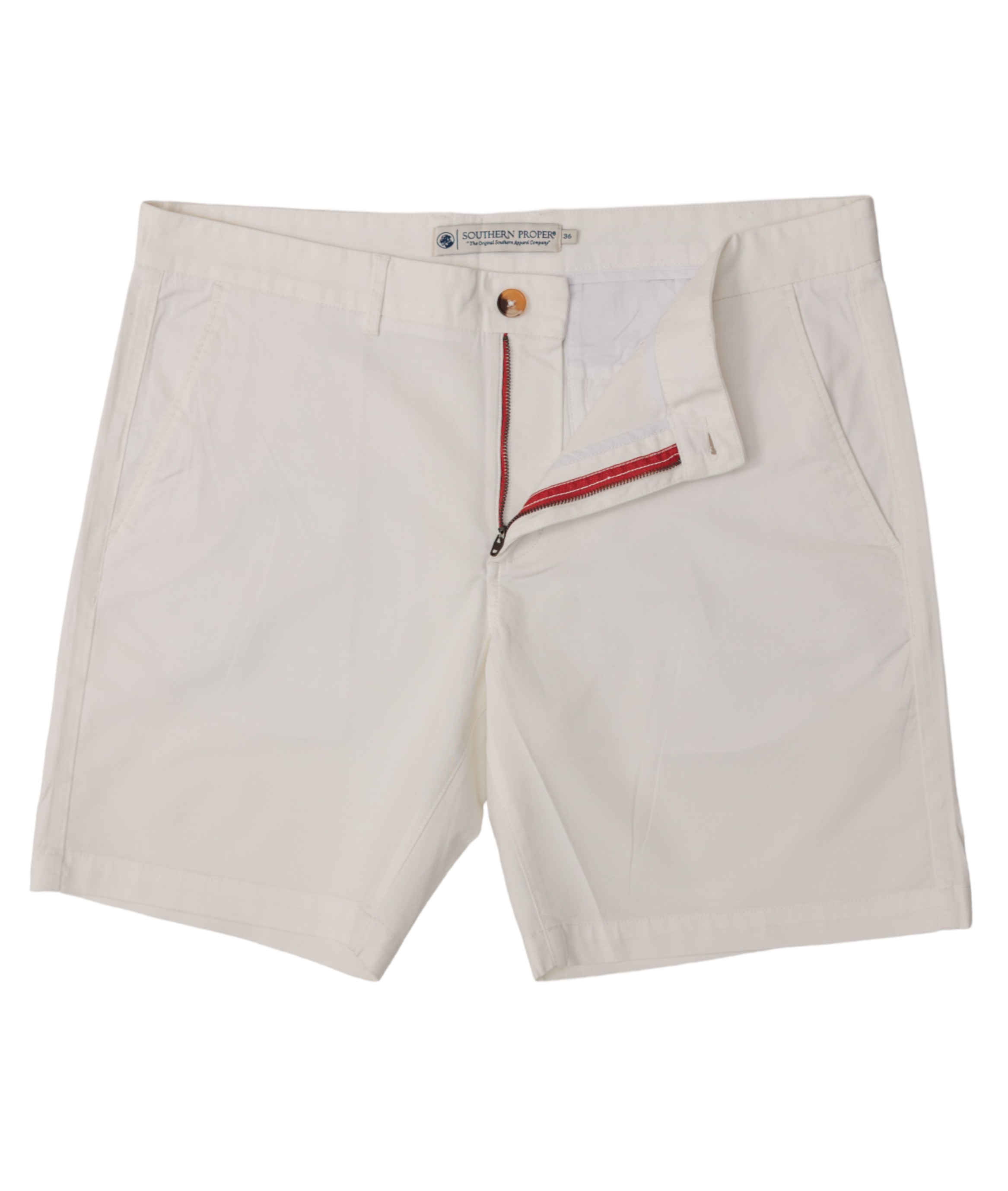 Bluff Short: White