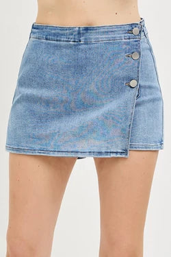 BUTTON DOWN SKORTS