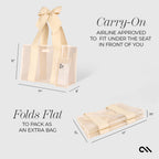 Case-Mate Ecru Raffia Tote Bag