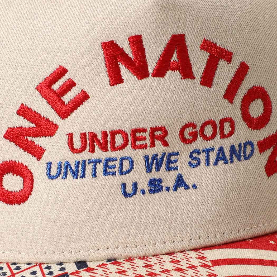 ONE NATION UNDER GOD Trucker Hat