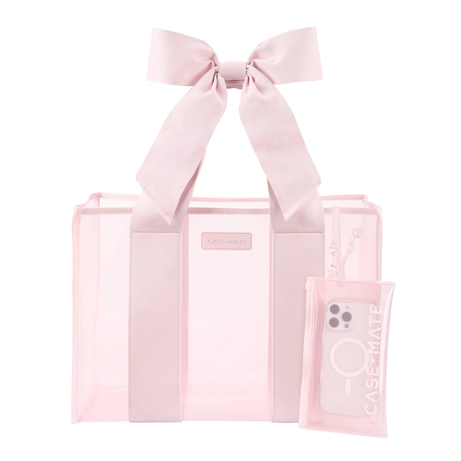 Case-Mate Pink Jelly Tote Bag