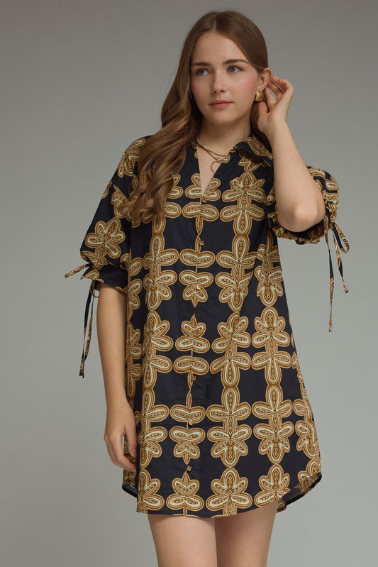 Paisely Mini Dress