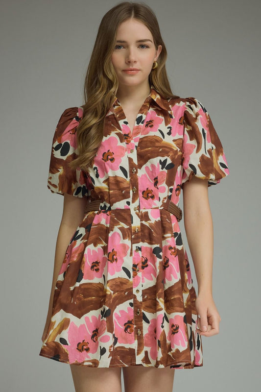 Floral Burst Dress