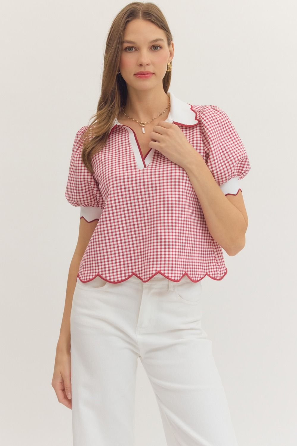 Cherry Picnic Top