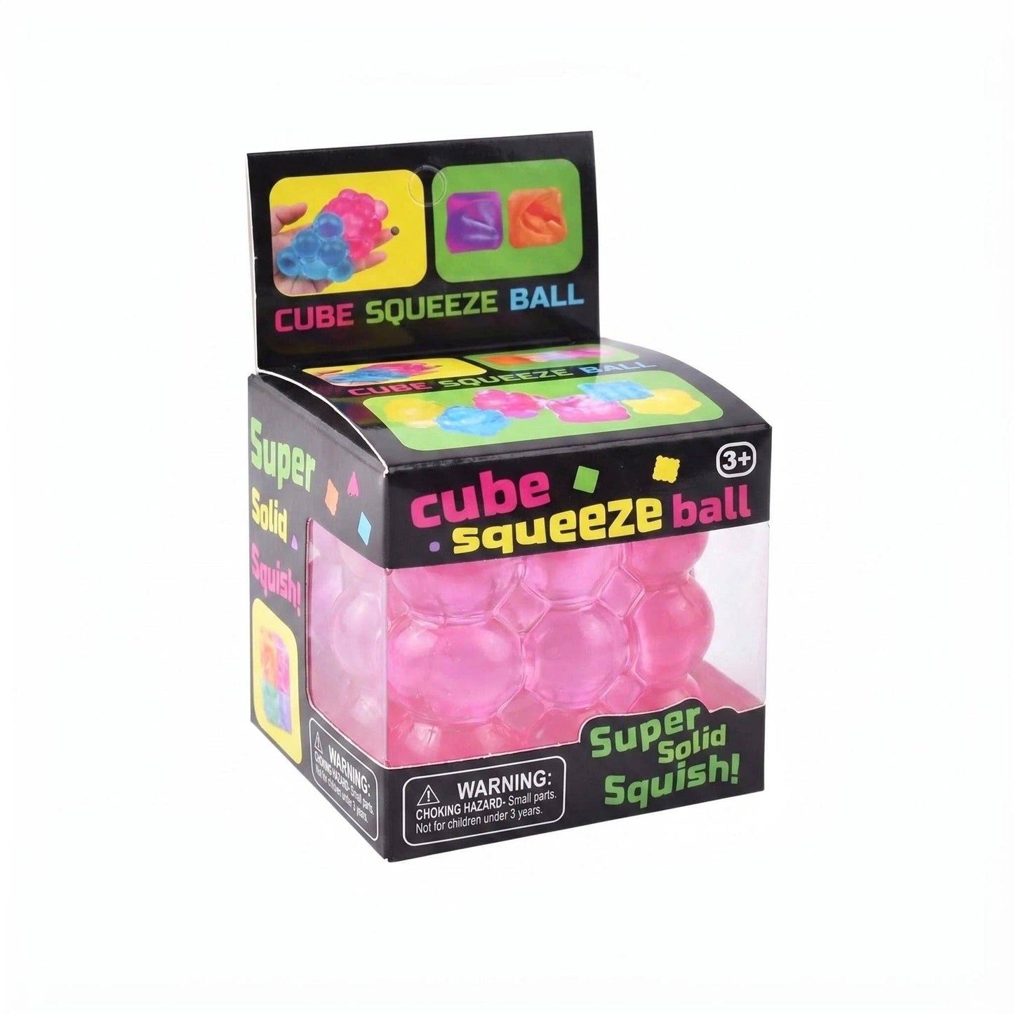 Rubik's Cube Slow Rising Stress Relief Squeeze Toy Boxed Set