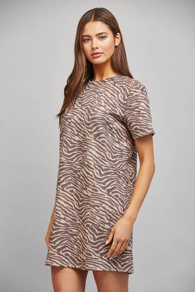 ANIMAL PRINT DRESS