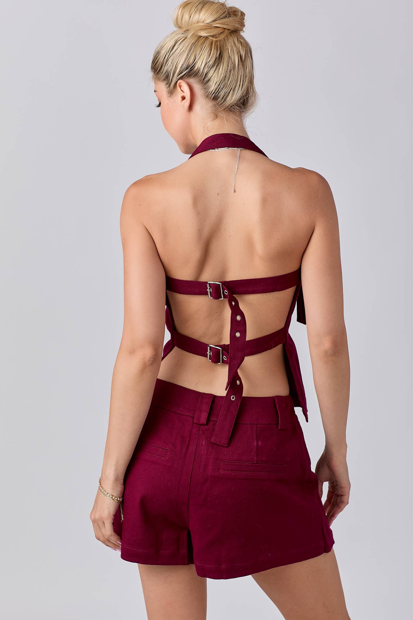 Gameday Two-Piece Square Neck Tank Top and Short