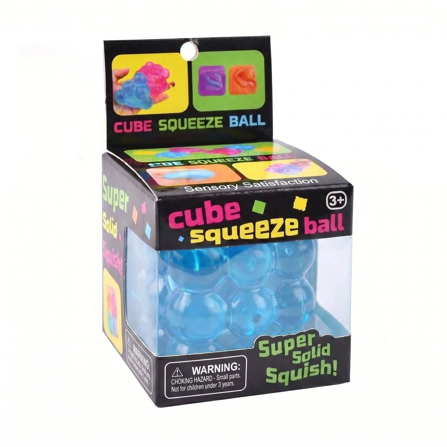 Rubik's Cube Slow Rising Stress Relief Squeeze Toy Boxed Set