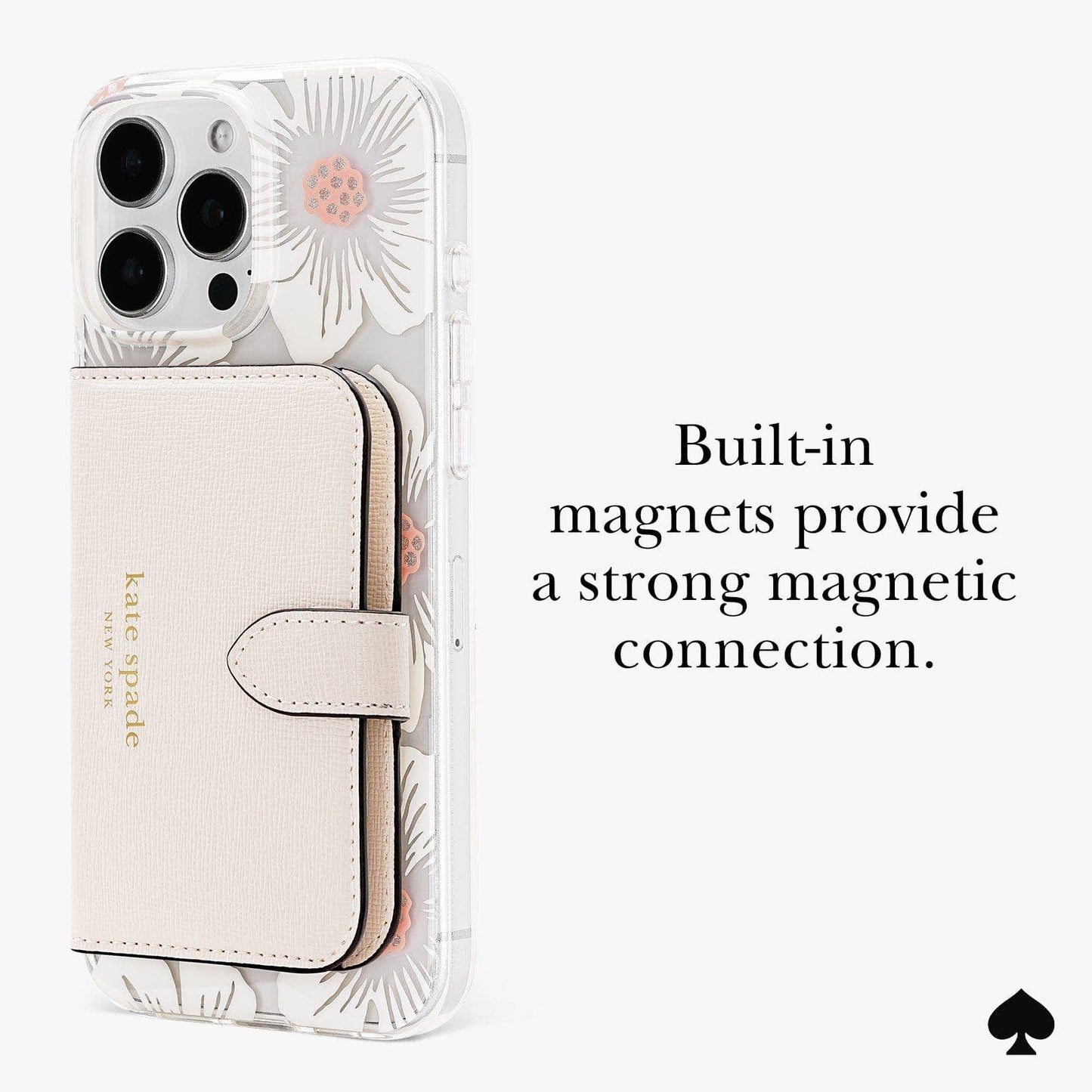 Kate spade MagSafe Wallet Cream