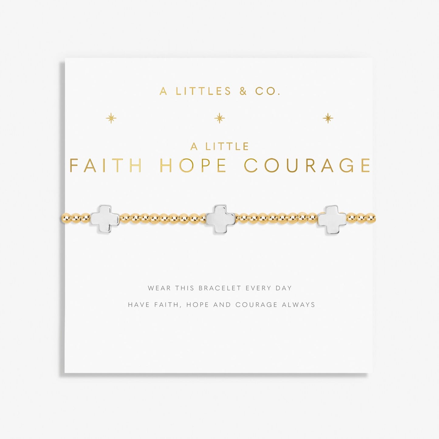 A Little "Faith Hope Courage"