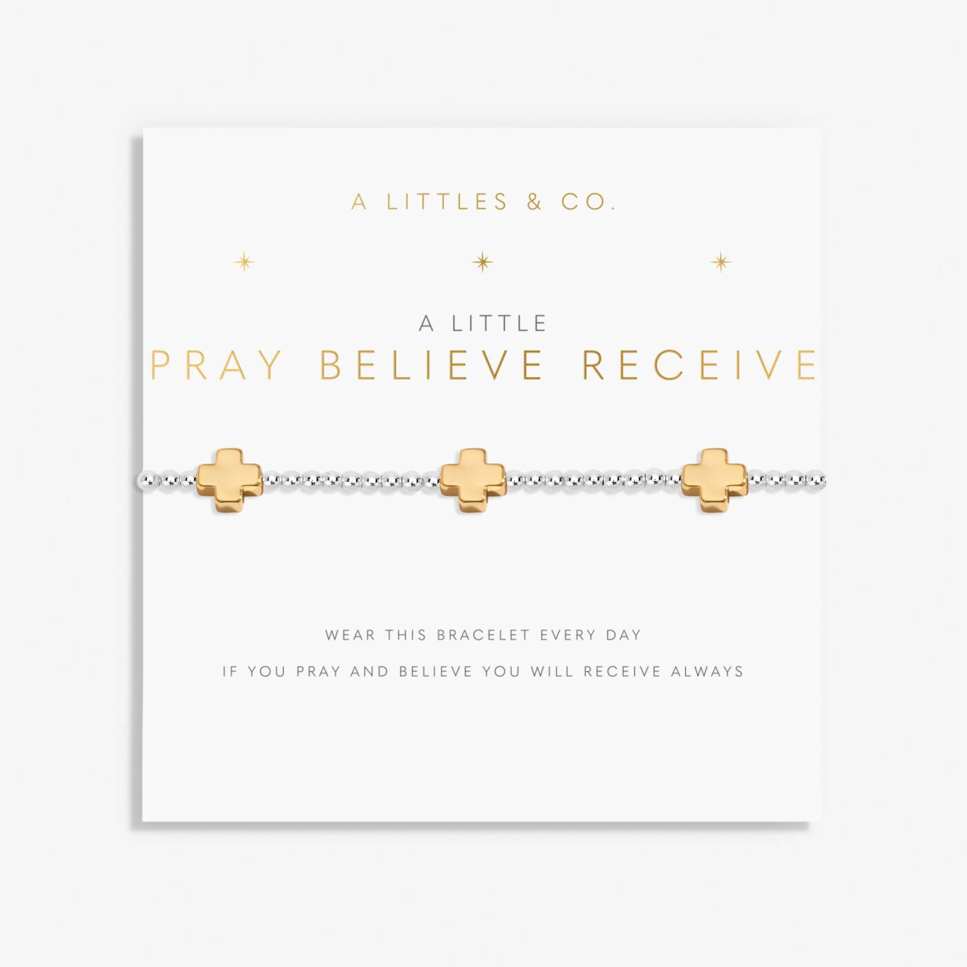 A Little "Pray Believe Receive"