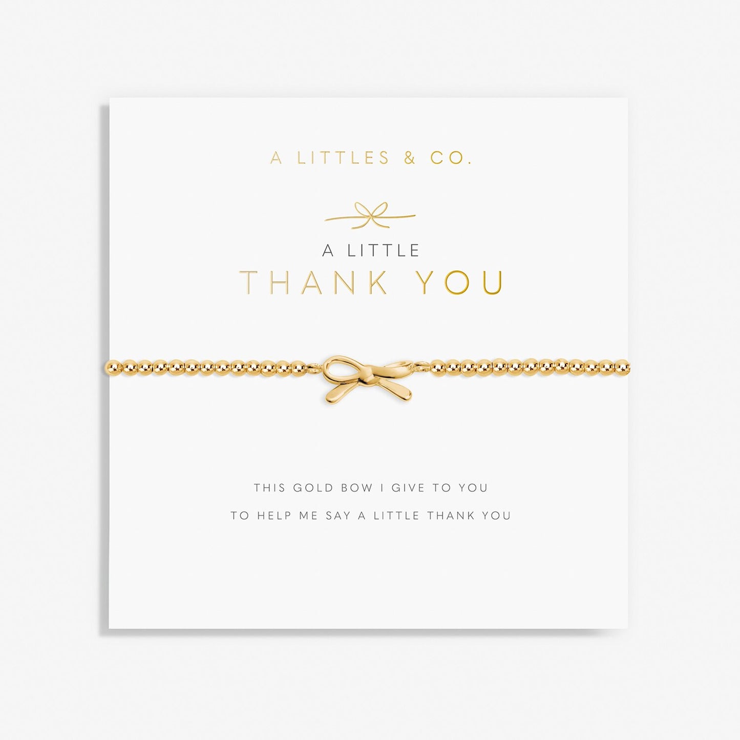A Little "Thank You"